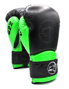 Kiboshu Боксерские перчатки G22 Черный с зеленым