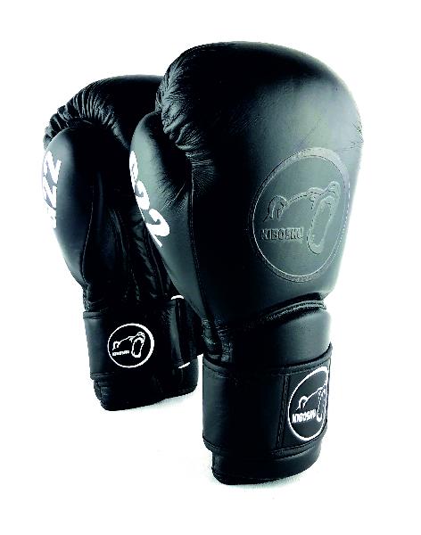 Kiboshu Боксерские перчатки G22/Красный с белым/Кожа Премиум