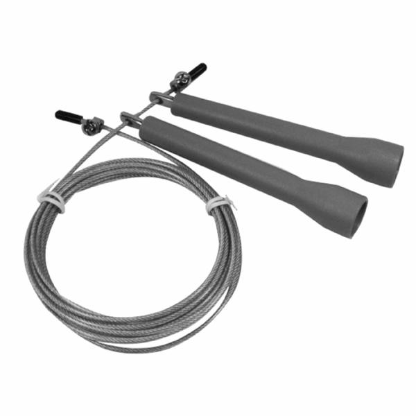 EXPERT Скакалка X-Rope/Черный/Нейлон металл