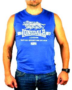 Lonsdale Майка (Футболка без рукавов) Логотип на груди Синий