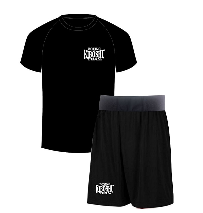 Kiboshu Комплект футболка и шорты  Training/Черный/Полиэстер