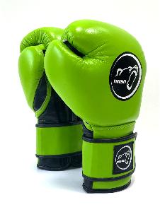 Kiboshu Боксерские перчатки PROF IV Strape Зеленые