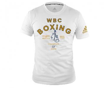 Adidas Футболка WBC Boxing Gloves Белая