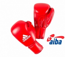 Adidas Боксерские перчатки AIBA Красные