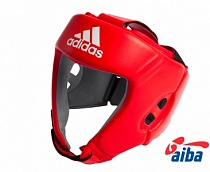 Adidas Шлем Боевой AIBA Красный