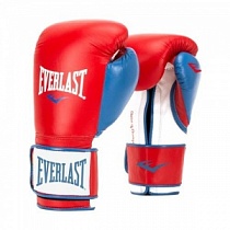 Everlast Боксерские перчатки Powerlock PU Красный с синим