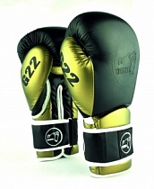 Kiboshu Боксерские перчатки G22 Черный с желтым